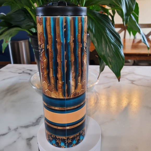 Harley-Davidson Eagle 20oz Tumbler with duo lids 🎉sale - Picture 5 of 11